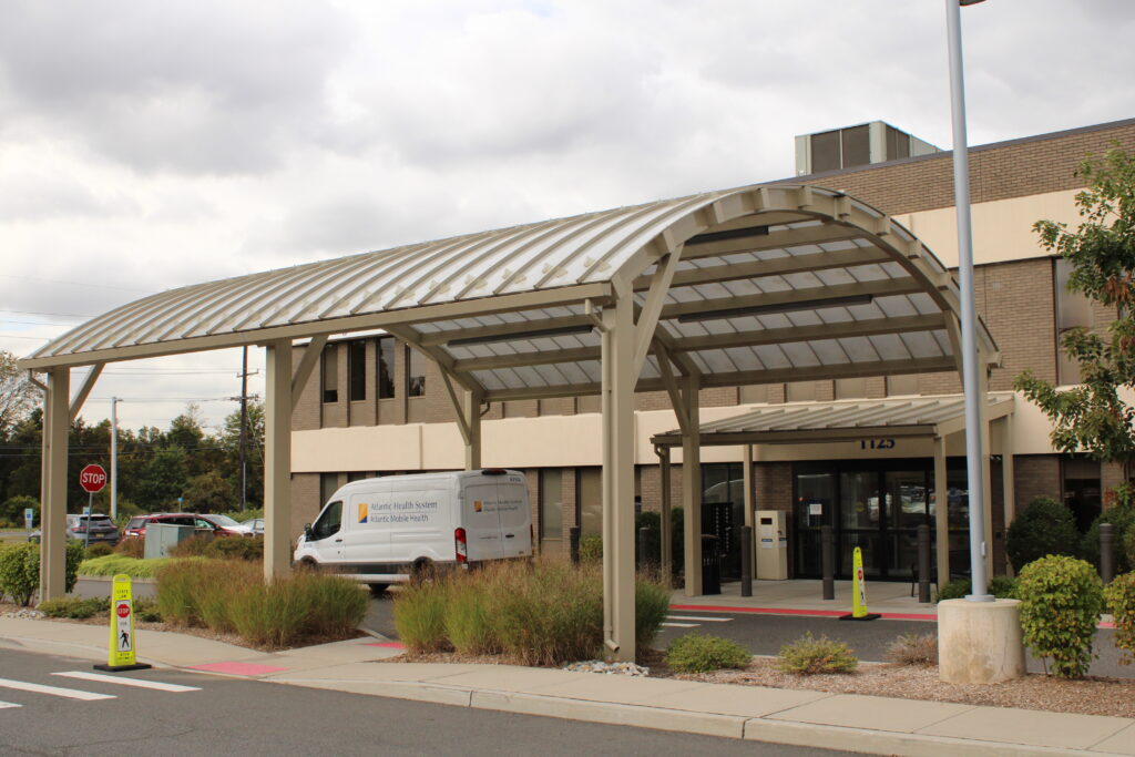 Industrial Building Canopied