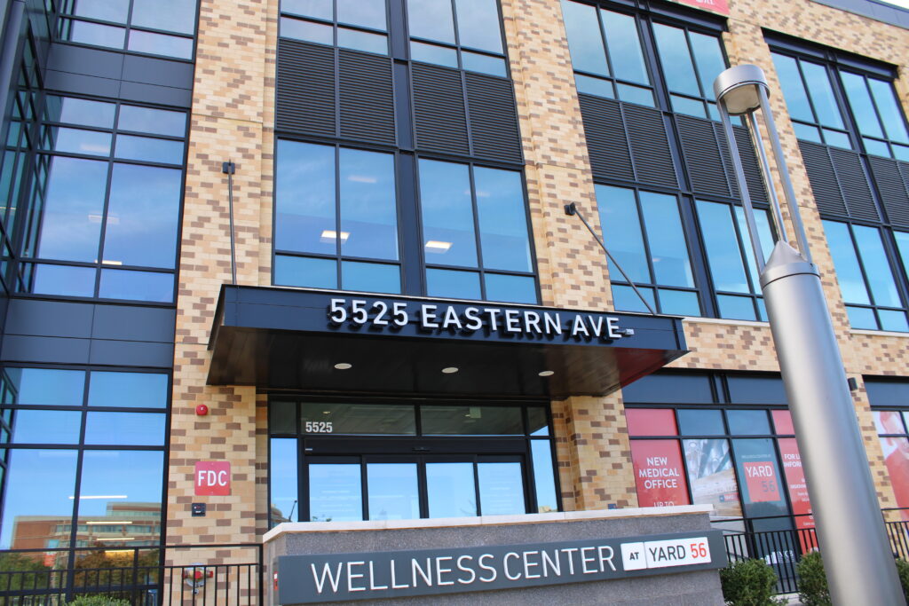 Architectural Metal Canopied Signage